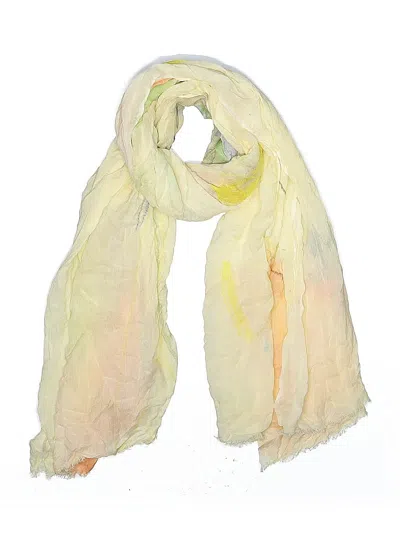 Pre-owned Unbranded Scarf In Yellow