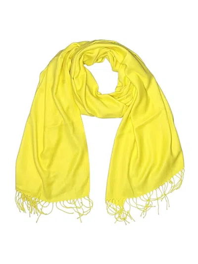 Pre-owned Unbranded Scarf In Yellow