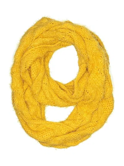 Pre-owned Unbranded Scarf In Yellow