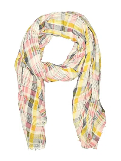 Pre-owned Unbranded Scarf In Yellow