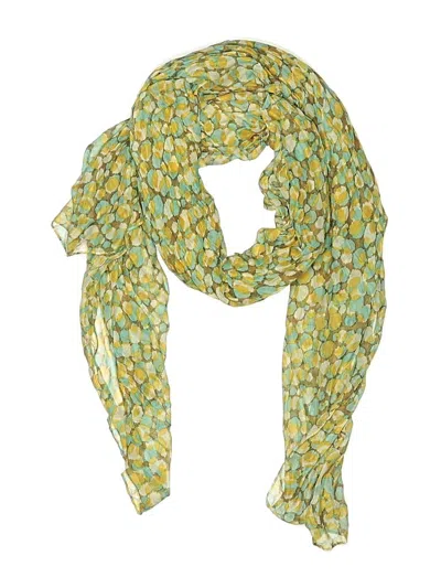 Pre-owned Unbranded Scarf In Yellow