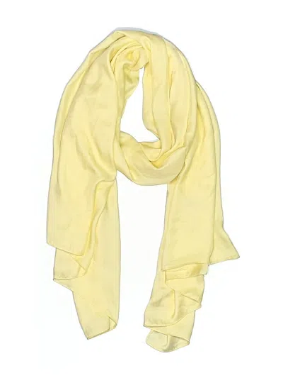 Pre-owned Unbranded Scarf In Yellow