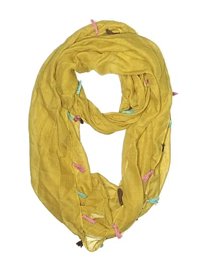 Pre-owned Unbranded Scarf In Yellow