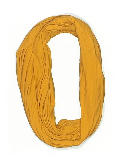 Pre-owned Unbranded Scarf In Yellow