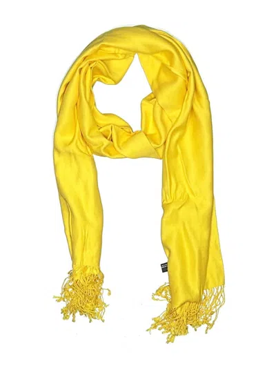 Pre-owned Unbranded Scarf In Yellow