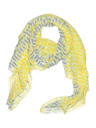 Pre-owned Unbranded Scarf In Yellow