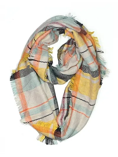 Pre-owned Unbranded Scarf In Yellow