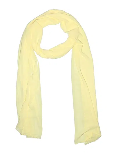 Pre-owned Unbranded Scarf In Yellow