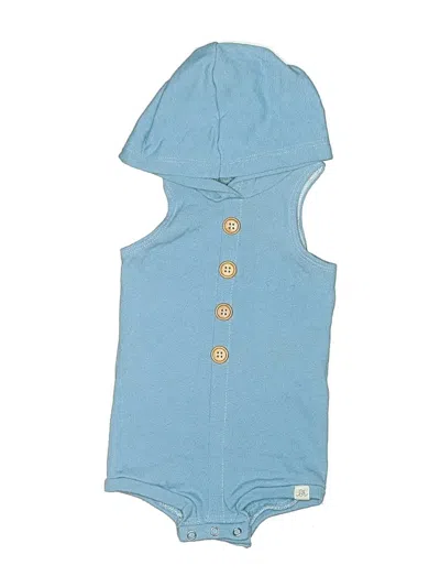 Pre-owned Unbranded Babies' Short Sleeve Onesie In Blue