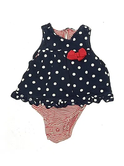 Pre-owned Unbranded Babies' Short Sleeve Onesie In Blue