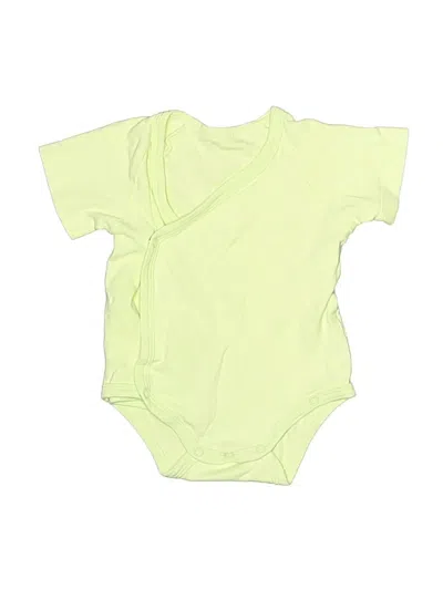 Pre-owned Unbranded Babies' Short Sleeve Onesie In Green