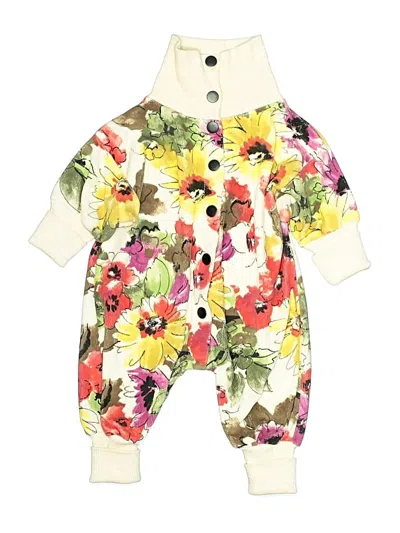 Pre-owned Unbranded Babies' Short Sleeve Onesie In Yellow