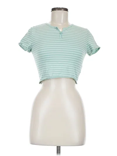 Pre-owned Unbranded Short Sleeve Polo Shirt In Green