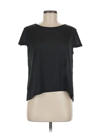 Pre-owned Unbranded Short Sleeve T-shirt In Black