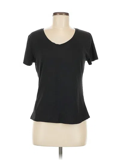 Pre-owned Unbranded Short Sleeve T-shirt In Black