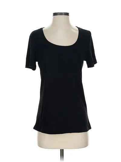 Pre-owned Unbranded Short Sleeve T-shirt In Black