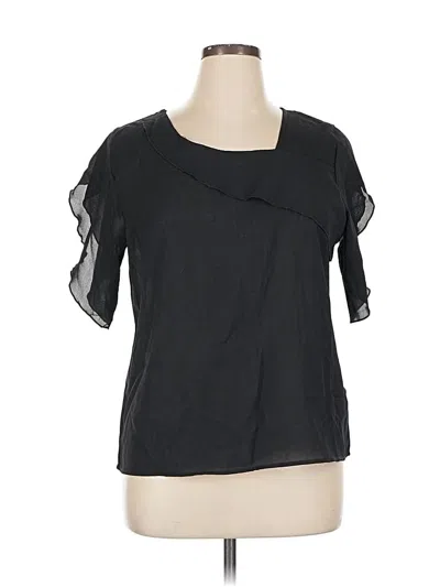 Pre-owned Unbranded Short Sleeve T-shirt In Black