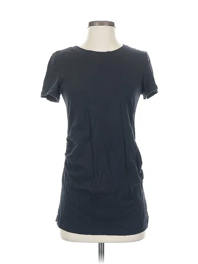 Pre-owned Unbranded Short Sleeve T-shirt In Black