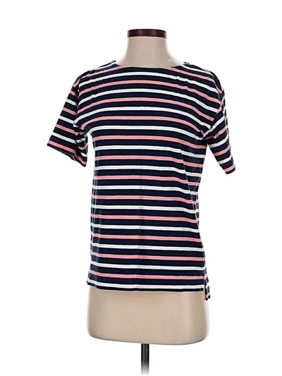 Pre-owned Unbranded Short Sleeve T-shirt In Blue