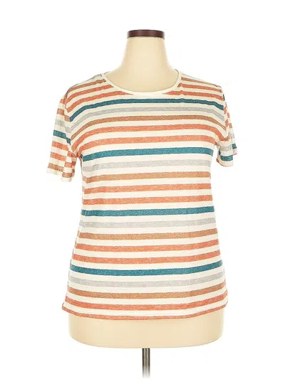 Pre-owned Unbranded Short Sleeve T-shirt In Brown