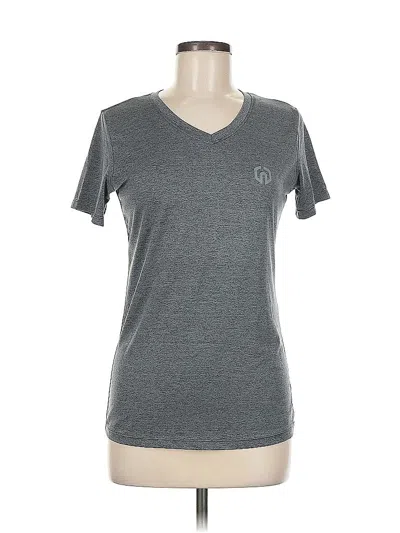 Pre-owned Unbranded Short Sleeve T-shirt In Gray