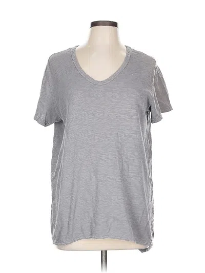 Pre-owned Unbranded Short Sleeve T-shirt In Gray
