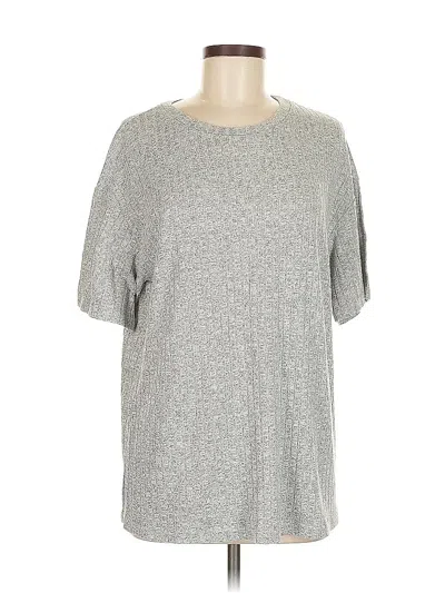 Pre-owned Unbranded Short Sleeve T-shirt In Gray