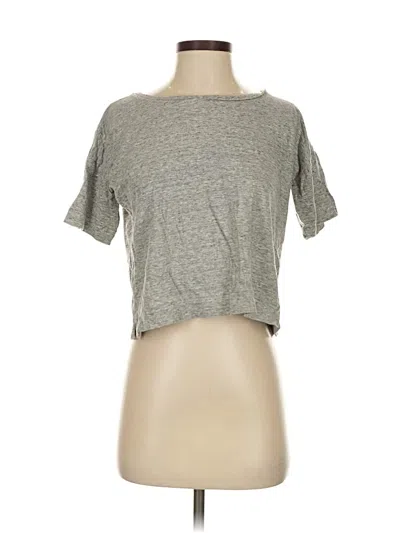 Pre-owned Unbranded Short Sleeve T-shirt In Gray