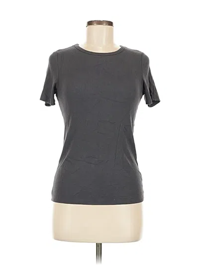 Pre-owned Unbranded Short Sleeve T-shirt In Gray