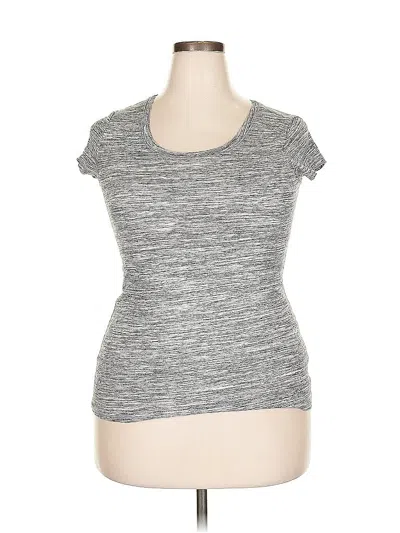 Pre-owned Unbranded Short Sleeve T-shirt In Gray