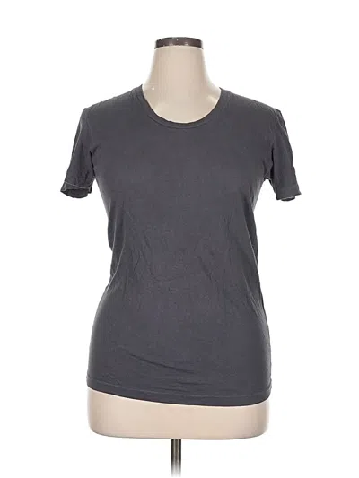 Pre-owned Unbranded Short Sleeve T-shirt In Gray