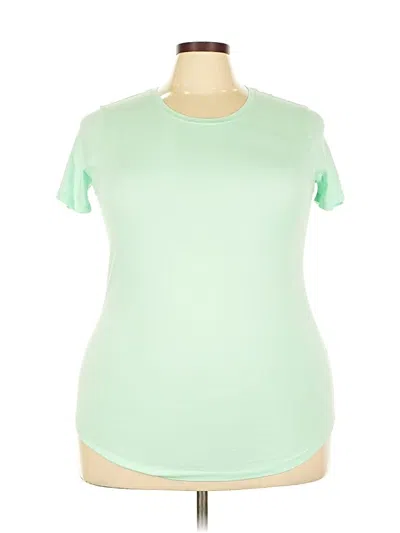 Pre-owned Unbranded Short Sleeve T-shirt In Green