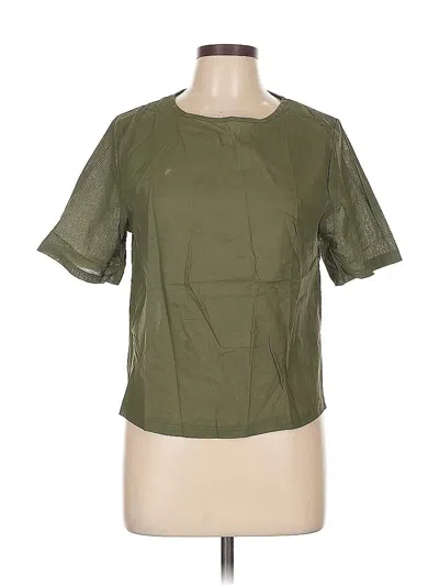 Pre-owned Unbranded Short Sleeve T-shirt In Green