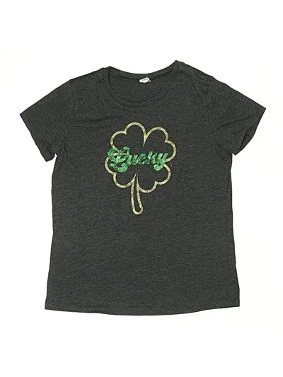 Pre-owned Unbranded Kids' Short Sleeve T-shirt In Green