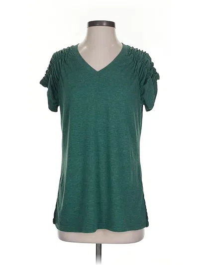 Pre-owned Unbranded Short Sleeve T-shirt In Green