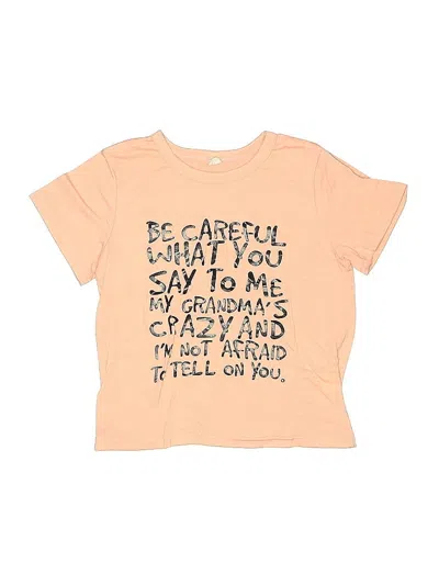 Pre-owned Unbranded Kids' Short Sleeve T-shirt In Pink