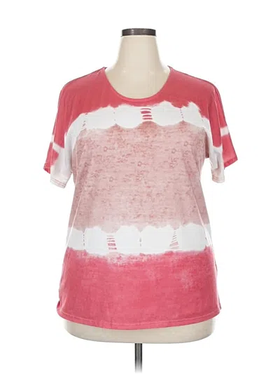 Pre-owned Unbranded Short Sleeve T-shirt In Red