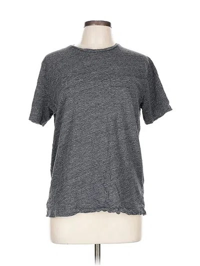 Pre-owned Unbranded Short Sleeve T-shirt In White