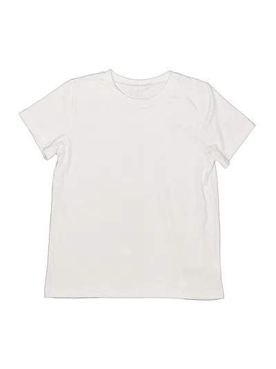 Pre-owned Unbranded Kids' Short Sleeve T-shirt In White