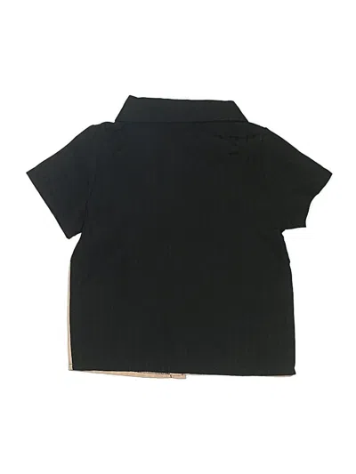 Pre-owned Unbranded Babies' Short Sleeve Top Black Tops