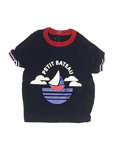 Pre-owned Unbranded Babies' Short Sleeve Top Blue Tops