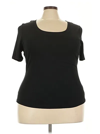 Pre-owned Unbranded Short Sleeve T-shirt In Black