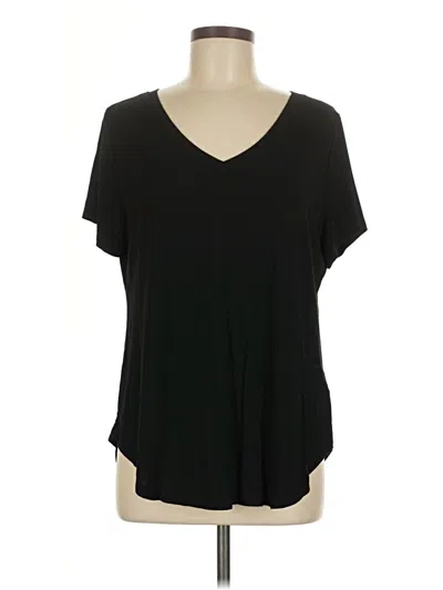 Pre-owned Unbranded Short Sleeve T-shirt In Black