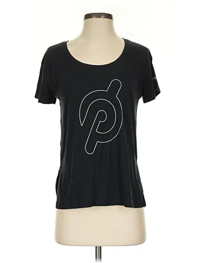 Pre-owned Unbranded Short Sleeve T-shirt In Black