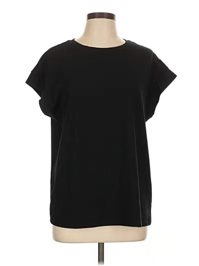Pre-owned Unbranded Short Sleeve T-shirt In Black