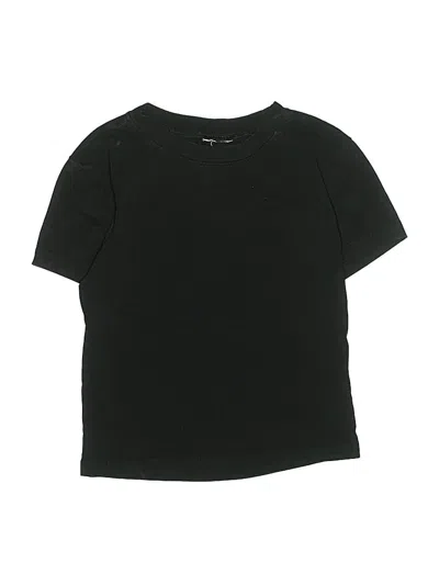 Pre-owned Unbranded Kids' Short Sleeve T-shirt In Black