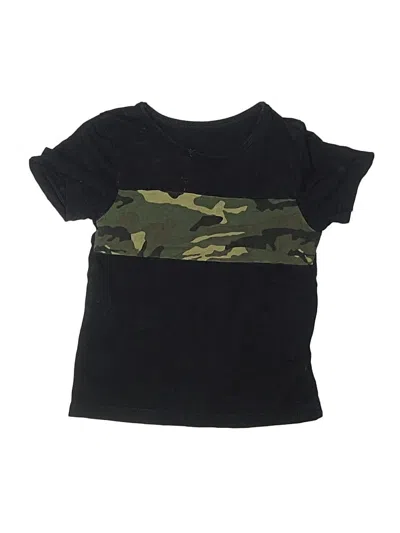 Pre-owned Unbranded Kids' Short Sleeve T-shirt In Black