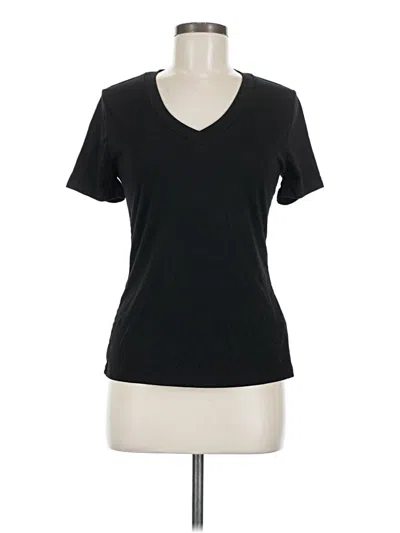 Pre-owned Unbranded Short Sleeve T-shirt In Black