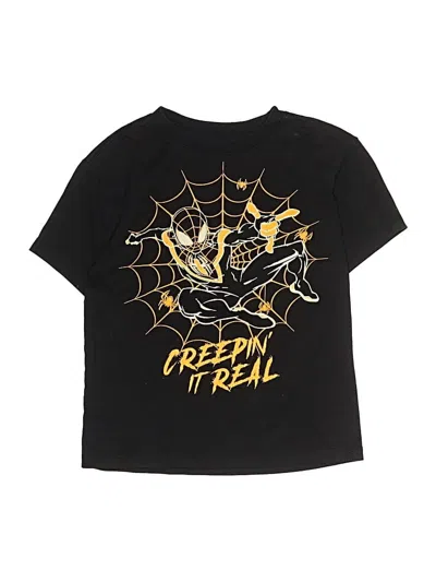 Pre-owned Unbranded Kids' Short Sleeve T-shirt In Black