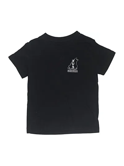 Pre-owned Unbranded Kids' Short Sleeve T-shirt In Black